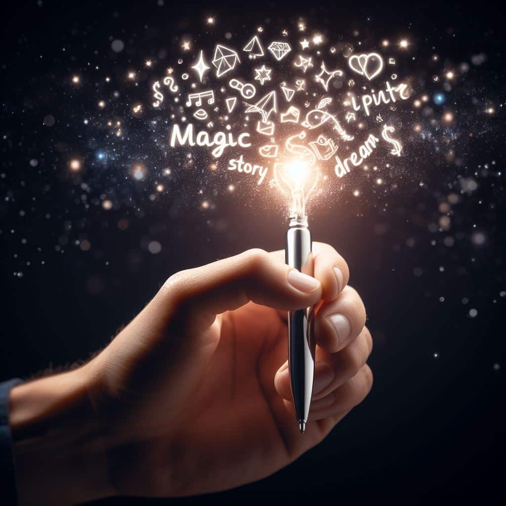 boligrafo del que salen ideas