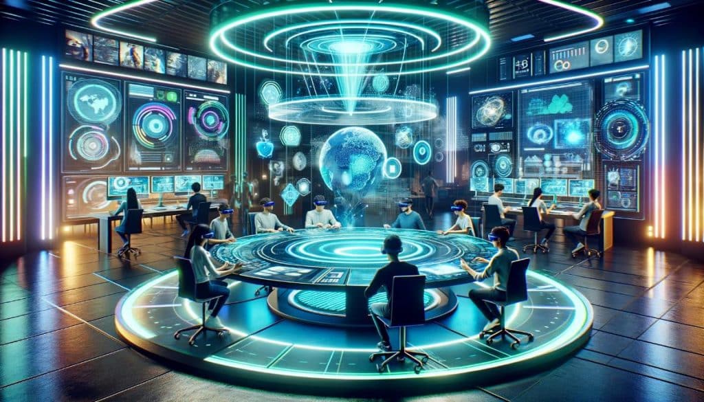 habitacion futurista